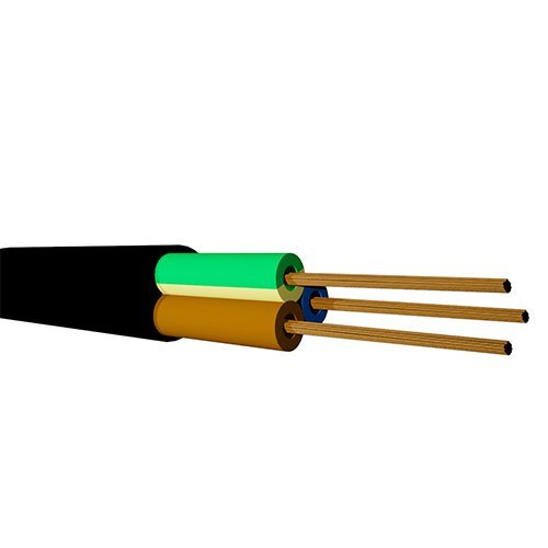 ROLLO 100M CABLE MANGUERA NEGRO (3X1.5MM) - GSC