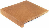 PELDAÑO 20X33X5,5 RECTO GRES RUSTICO NATURAL EXTRUSIONADO (ANTIDESLIZANTE) - CFE