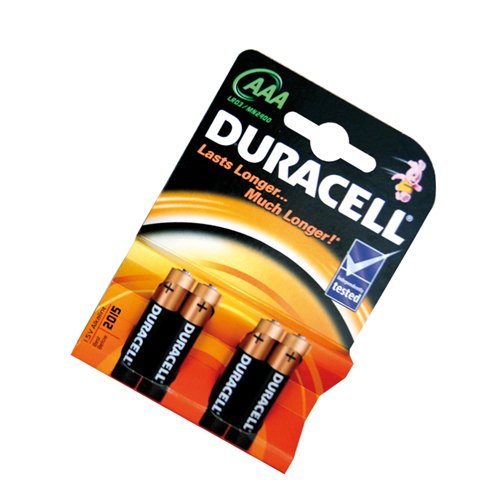 PILA ALKALINA DURACELL BASIC LR03 (AAA), BLISTER 4 - GSC