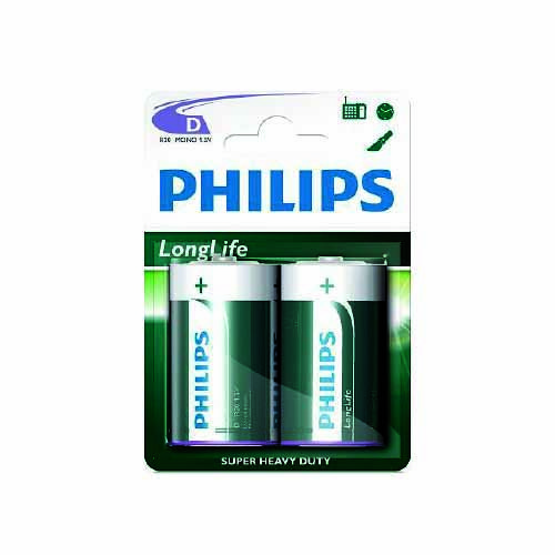 PILA SALINA PHILIPS R20 (D) BLISTER 2 - GSC