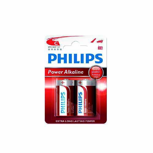 PILA ALKALINA PHILIPS LR14 (C) BLISTER 2 - GSC