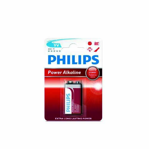 PILA ALKALINA PHILIPS 9V BLISTER 1 - GSC