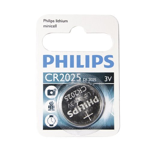 PILA LITHIUM PHILIPS CR2025 BLISTER 1 - GSC