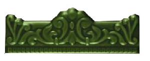 MOLDURA 5X20 BARROCA VERDE - YRI