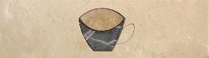 CENEFA MARMOL 8X30 CAFÉ - MEN