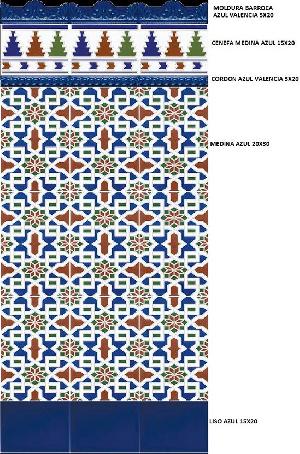 ZOCALO MEDINA AZUL (SOLO A EFECTOS INFORMATIVOS) - YRI