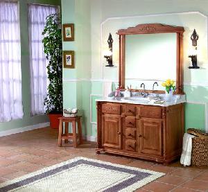 OLIMPO-037/038/029 CONJUNTO MUEBLE 120X58X81 2P+ESPEJO+TABURETE (MUEBLE BAÑO LOW COST) - ABA