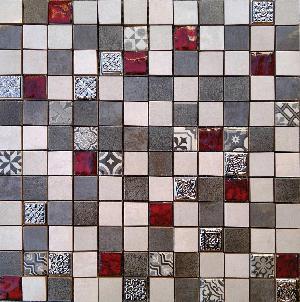 MOSAICO MALLAS 30X30 VANGUARD GRIS - AZO