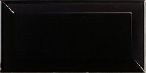REVESTIMIENTO BISELADO 7,5X15 METRO BLACK COD. 12736 - MGR