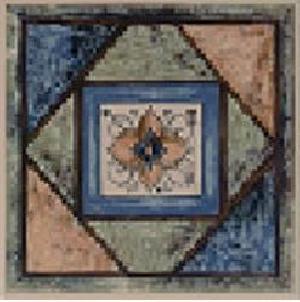 TACO RUSTICO 16X16 BLUR CD-1230 (PAQUETE 4 PZ) - AZO