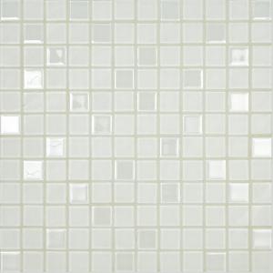 MOSAICO ENMALLADO AUTOADHESIVO 30,5X30,5 VIDRIO KISS 23 WHITE - CRP