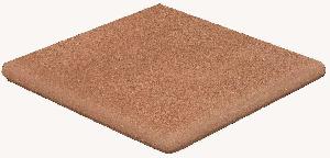 CARTABON RUSTICO 33X33X3 VEGA ROJO FIORENTINO LISO - RGR