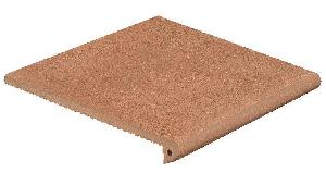 PELDAÑO RUSTICO 33X33X3 VEGA ROJO FIORENTINO (ANTIDESLIZANTE) - RGR