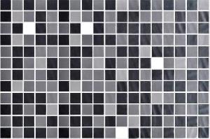 MOSAICO ENMALLADO 310X467 (EN SOPORTE PVC) SEA GREY BLEND 8 COD. 2002362 - PMO