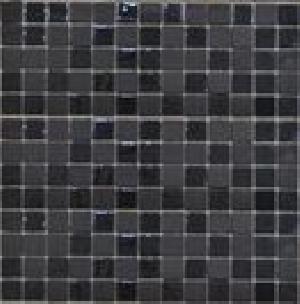 MOSAICO ENMALLADO 31,2X31,2 REFLECT MIX BLACK - OMO