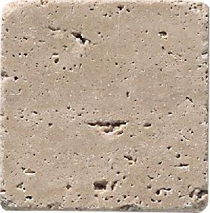 REVESTIMIENTO MARMOL 10X10X0,8 ANTICATO TRAVERTINO CREMA - MMM