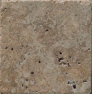 REVESTIMIENTO MARMOL 15X15X0,8 ANTICATO TRAVERTINO OSCURO - MMM