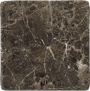 REVESTIMIENTO MARMOL 15X15X0,8 ANTICATO MARRON EMPERADOR - MMM