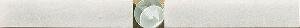 LISTELO MARMOL 2,5X30 GEMMA BLANCO CRISTAL BLANCO - MMM