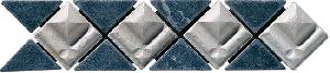LISTELO MARMOL 7X29,5 BALEARES NEGRO MARQUINA CREMA MARFIL - MMM
