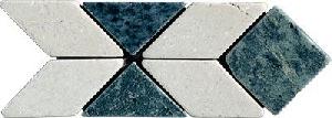 LISTELO MARMOL 6X15 TAMPA VERDE CREMA MARFIL - MMM