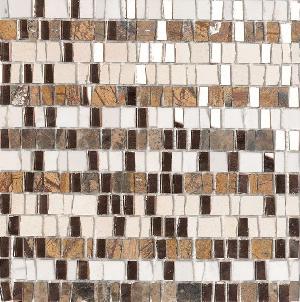 MOSAICO ENMALLADO 30X30,5 TRESOR 186534 (MARMOL+ESPEJO) - DBE