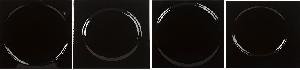 REVESTIMIENTO 20X20 ART20 CIRCLE BLACK (4 MODELOS DIFERENTES) - NAR 