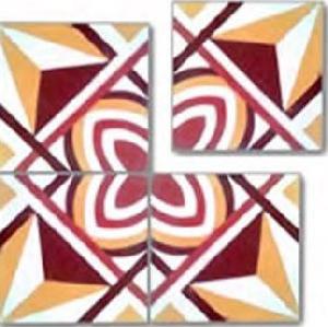 BALDOSA HIDRAULICA 20X20X1,7 COD. 019 - BHI