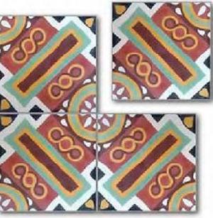 BALDOSA HIDRAULICA 20X20X1,7 COD. 067 - BHI
