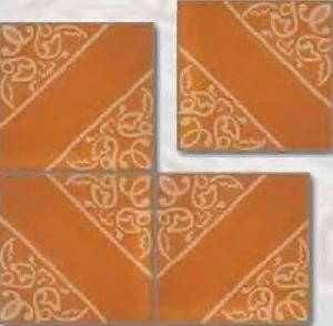 BALDOSA HIDRAULICA 20X20X1,7 COD. 082 - BHI