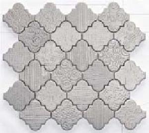 MOSAICO ENMALLADO 38,5X42 PORCELANICO SATINADO CAMMEO OPALE - NTC