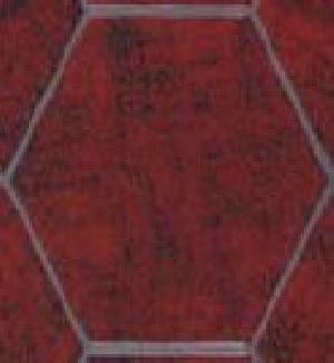 PAVIMENTO 6,5X7,5 PORCELANICO BRILLO HEXAGONAL PANAL VERMELL - NTC