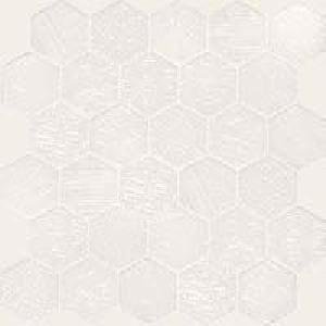 MOSAICO ENMALLADO 38X39,5 PORCELANICO SATINADO VIVA HEXAGONAL ENM. LUZ - NTC