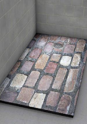 PLATO DUCHA 70X140 IMAGINE LADRILLOS PASO (ANTIDESLIZANTE) - IMH