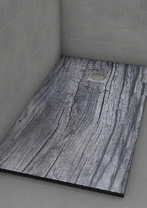 PLATO DUCHA 75X200 IMAGINE MADERA SECA (ANTIDESLIZANTE) - IMH