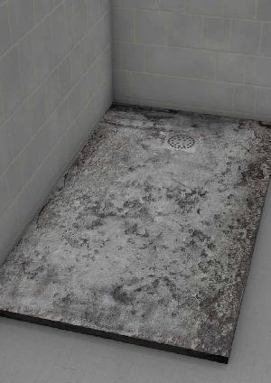 PLATO DUCHA 85X160 IMAGINE GRANITO GRIS (ANTIDESLIZANTE) - IMH