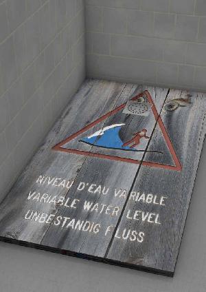 PLATO DUCHA 90X160 IMAGINE DANGER (ANTIDESLIZANTE) - IMH