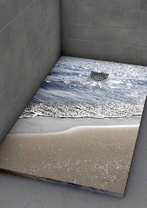 PLATO DUCHA 95X120 IMAGINE PLAYA (ANTIDESLIZANTE) - IMH