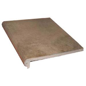 PELDAÑO 36X33 PORCELANICO CURVO FUSION SAND (ANTIDESLIZANTE 2) - NTC