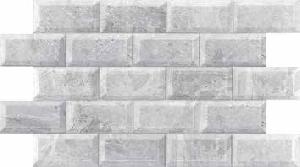 PLAQUETA BISELADO 10X20 FOREST GRIS SEMIMATE - YRI
