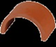 CELOSIA CERAMICA 16X9X10,5 TERRACOTA CURVA - CFE