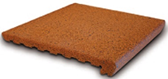 VIERTEAGUAS 25X30X3,5X1,5 GRES NATURAL - GDB