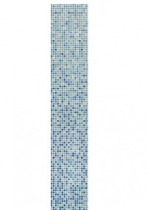 MALLA PISCINA 2480X467 (EN SOPORTE PVC) DEGRADADO SEA AQUAMARINE COD. 2002373 - PMO