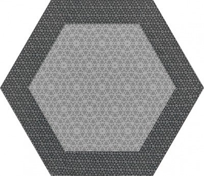 DECOR PAV 17.5X20 HEXAGONAL MATE CHARMANT - MGR