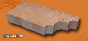 LADRILLO RUSTICO 23X11X3,7 ADOBE ESCALERA - RLM