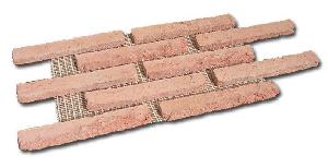 PLAQUETA RUSTICA SUELTA 23X1,5X3,7 ENARENADA BLANCO - RLM