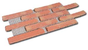PLAQUETA RUSTICA ENMALLADA 23X1,5X5 DESTONIFICADO - RLM