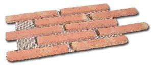 PLAQUETA RUSTICA ENMALLADA 23X1,5X5 MANUAL DESTONIFICADO - RLM