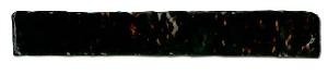 PLAQUETA RUSTICA ENMALLADA 23X1,5X3,7 ESMALTADA NEGRO - RLM