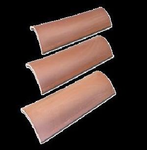 PALET TEJAS CERAMICAS CURVAS 250X120X90 MARRÓN (1500 PIEZAS) - CMA